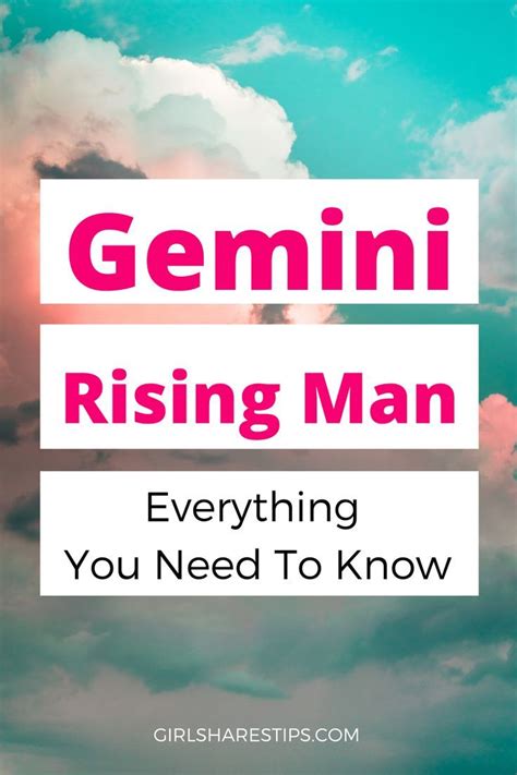 dating gemini rising man